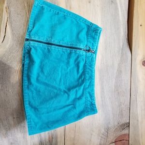 blue asphalt 👽 mini skirt